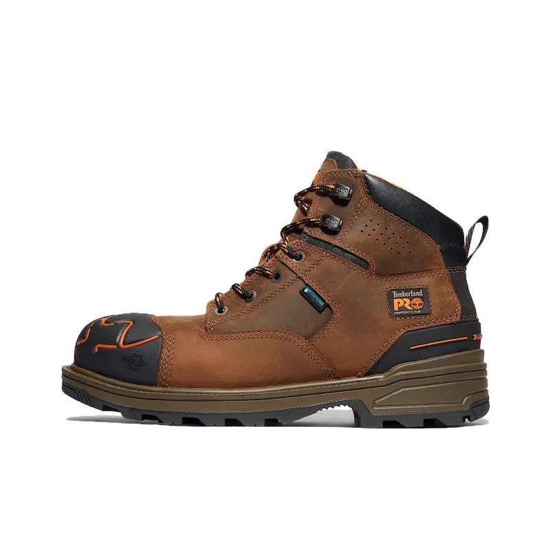 Timberland Wear Resistant Slip Resistant Short Mid Calf Outdoor Boots Men's Brown-0
