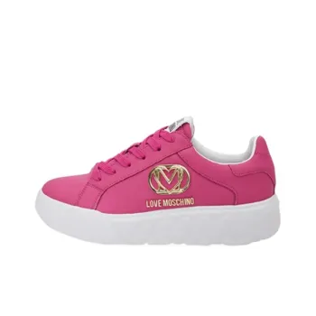 LOVE MOSCHINO Low Top Casual Shoes Women's Rose Red