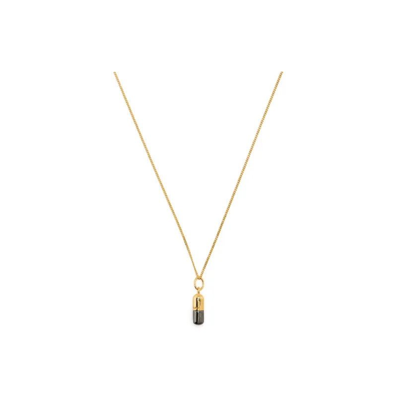 True Rocks Pill Pendant Necklace-0