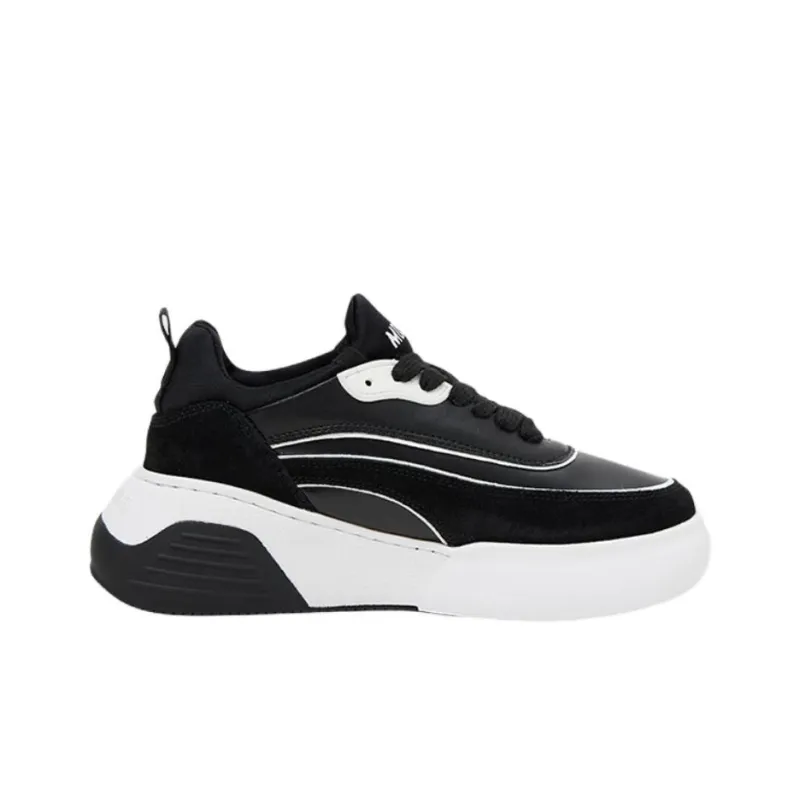 LOVE MOSCHINO Low Top Casual Shoes Women's Black-1