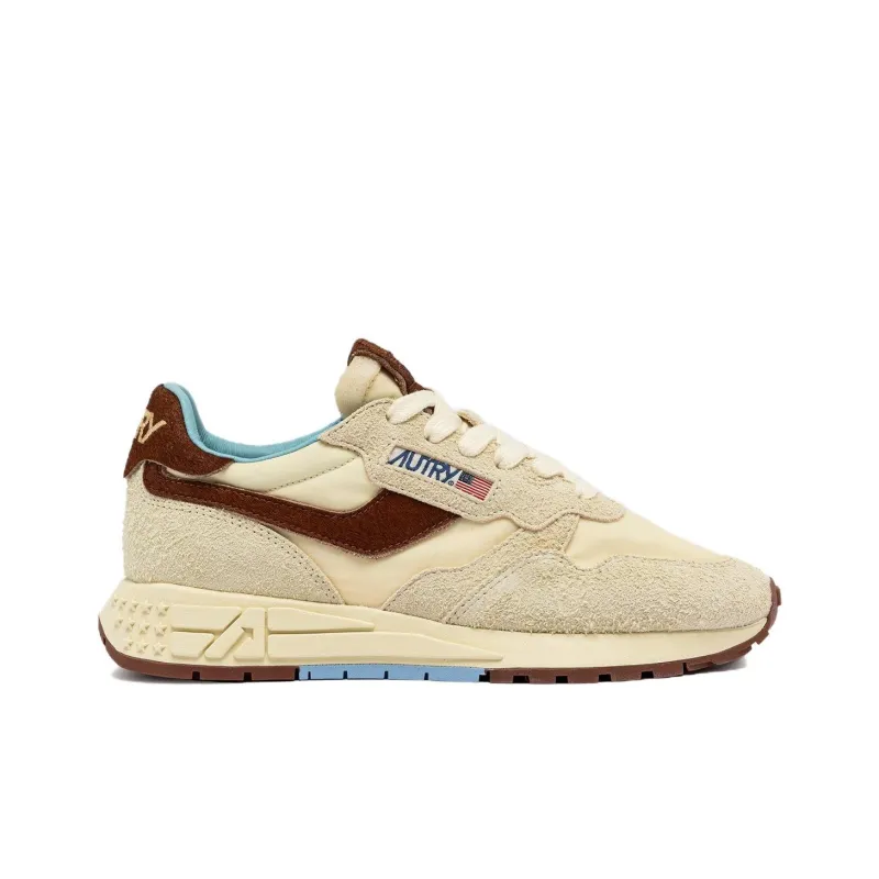 AUTRY Reelwind Wear Resistant Low Top Casual Shoes Women's Beige-1