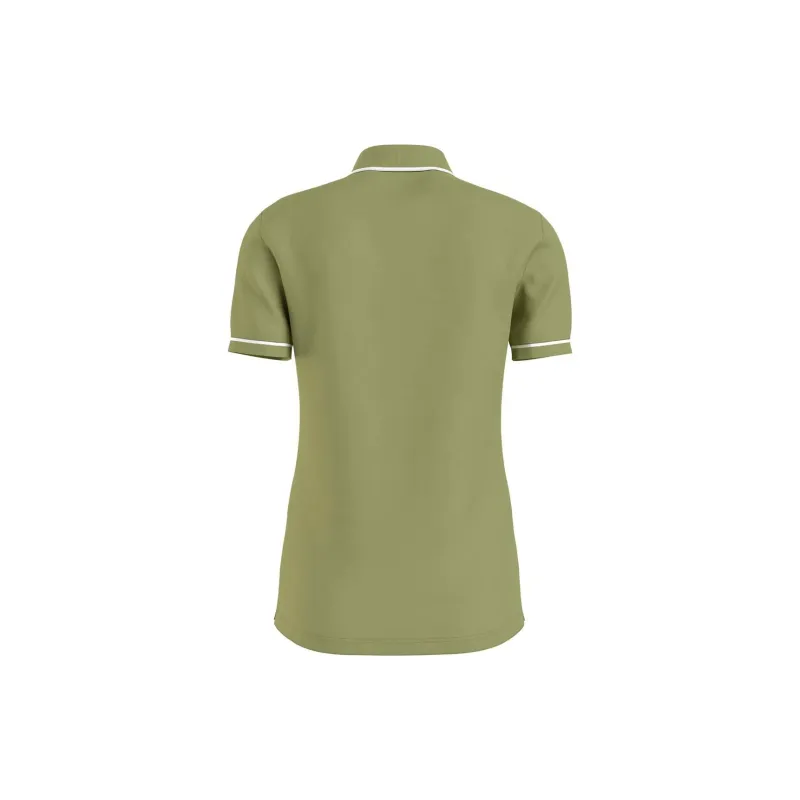 Calvin Klein Logo embroidered Piqué Polo Shirt-1