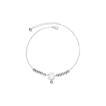 2801 S925 Silver Anklets Women's