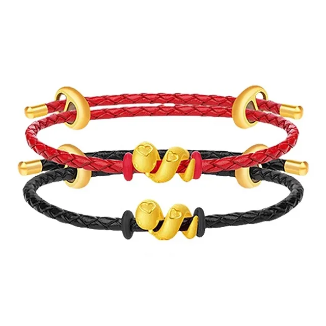 LOVING Gold Bracelet Unisex-5