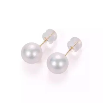 Andaozi Freshwater Pearl Stud Earrings Women's