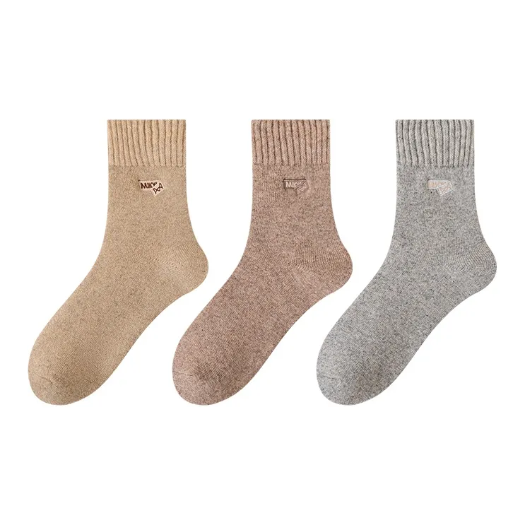 MIIOW Mid Calf Socks Unisex 3 Pack-6