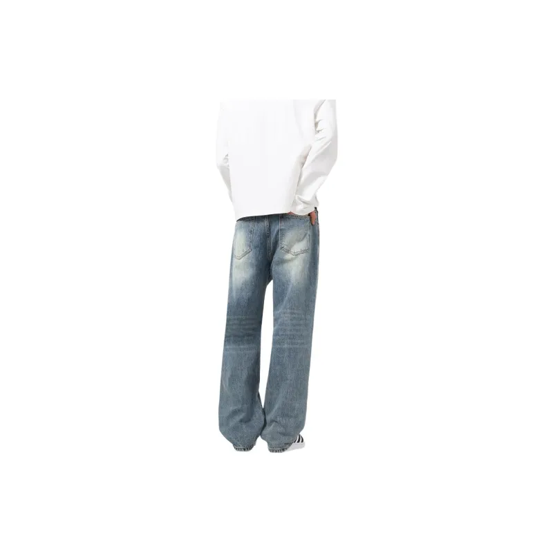 SONGS ALONG Jeans Unisex Blue-2