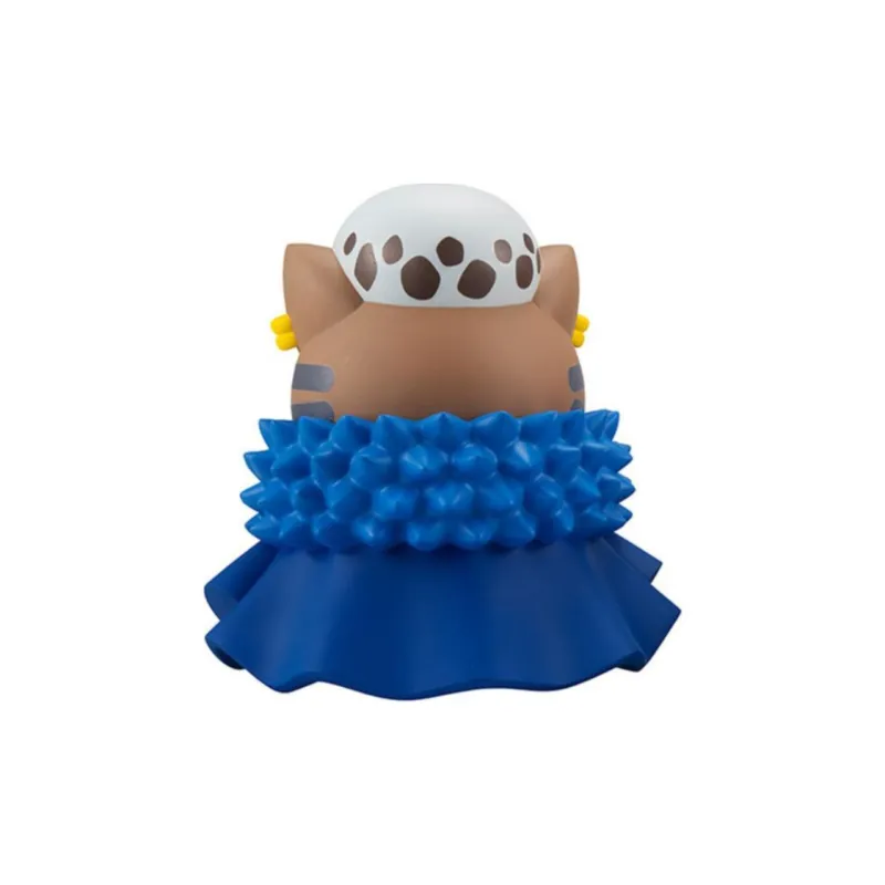 MegaHouse MEGA CAT PROJECT Giantized Pirate Cat Trafalgar D. Water Law Reprint Chibi Figures-3