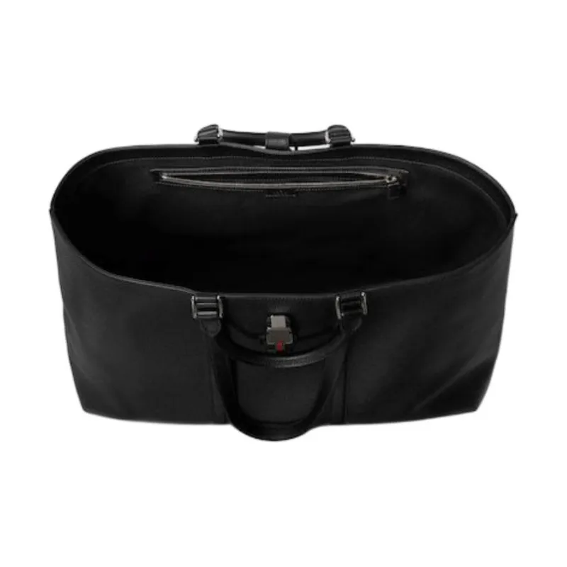 GUCCI Soft Grained Leather Tote Bag Shopping Bag Handbag Large Size Women's Black-4