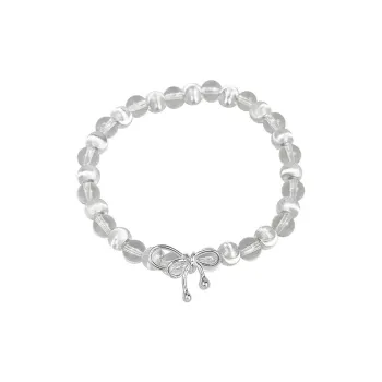 J&KINGLAY Glass Cat Eye Bracelets Women's