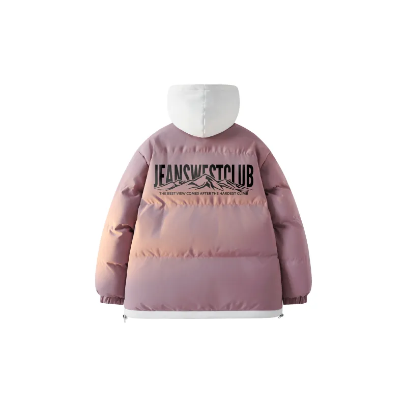 JEANSWEST CLUB Puffer Jacket Unisex Black-16