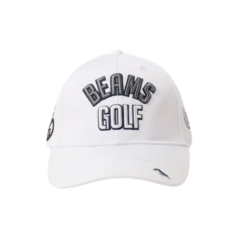 Beams Polyester Baseball Caps Women's White/Gray/Black/Green-1