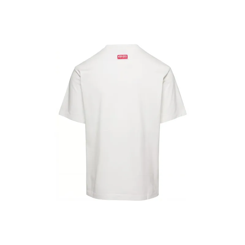 KENZO Varsity Jungle Embroidered T Shirt-1