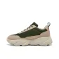 [Men's]Forest Green+Milk Tea Coffee