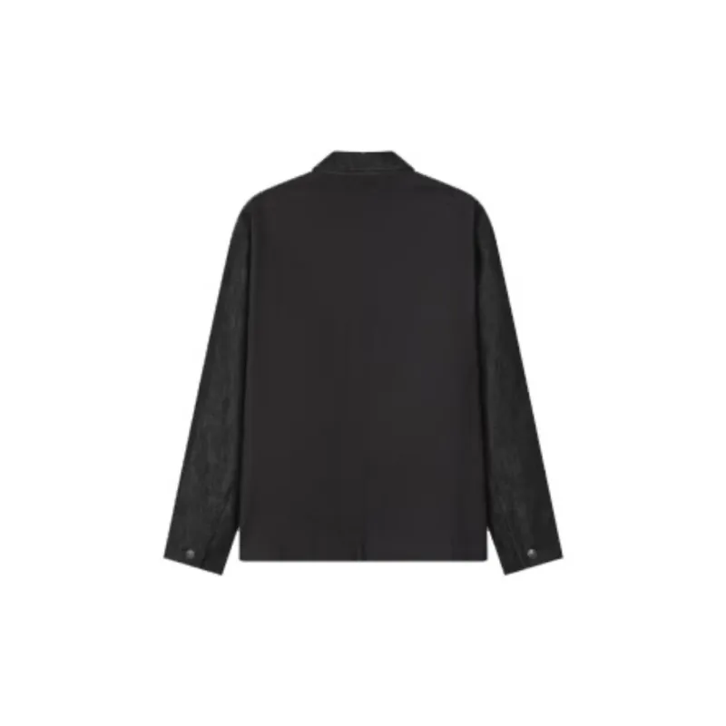 GAP Jackets Men Black+Necklace-2