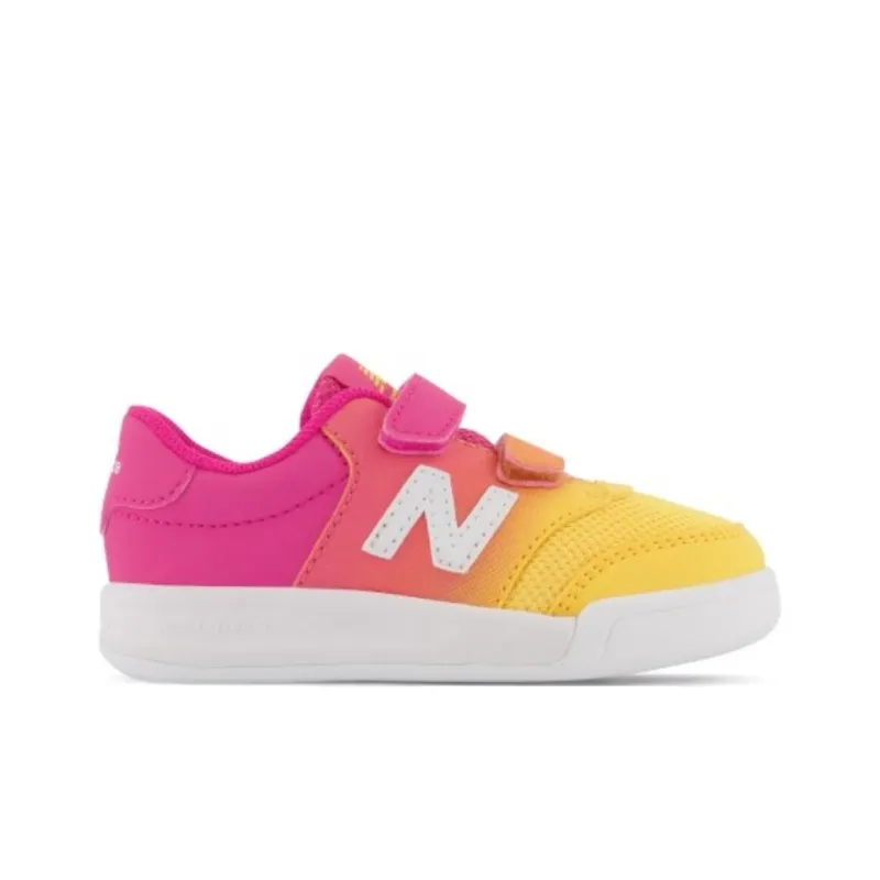 New Balance NB CT60 Slip-Resistant Anti-Kick Low-Top Kids Lifestyle Shoes Pink Yellow Teenagers-1