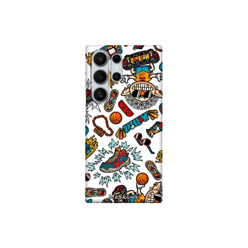 ME SKINS Matte Material Lightweight Matte Non Fingerprint Phone Cases Compatible With Samsung S24/S23/S22/S20-15