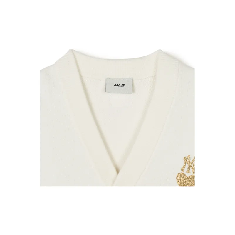 MLB SS24 New York Yankees Knitwear Women's Cream-2