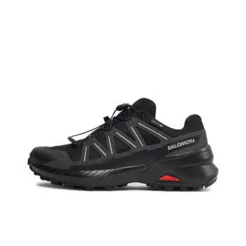 SALOMON Anti Slip Wear Resistant Low Top Trail Running Running Shoes Women's Black