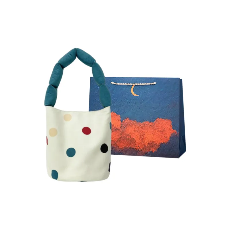 Elsvet Composite Cloth Shoulder Bag Regular Women's Multicolor-4