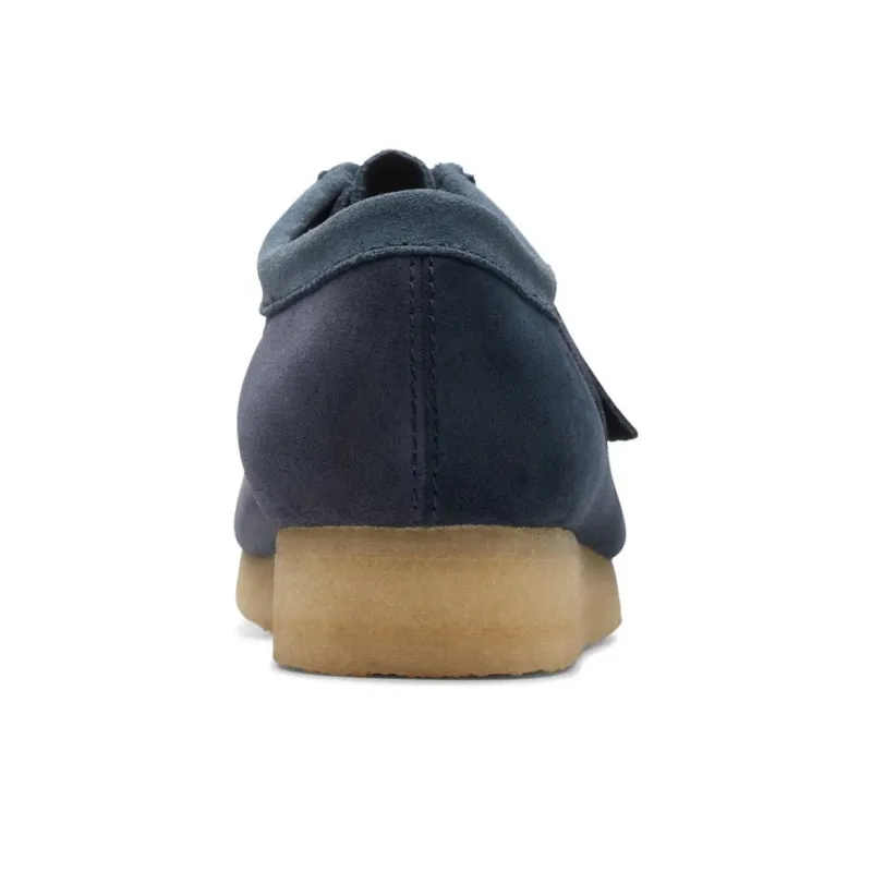 Clarks Originals Wallabee Boot Navy Combination-5