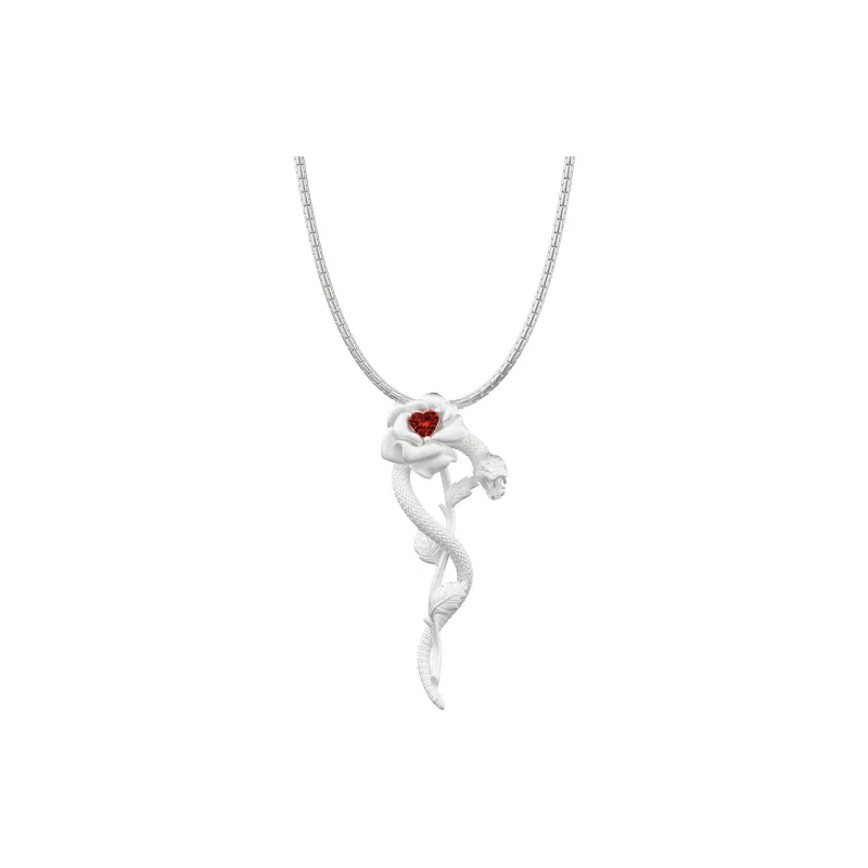 ICEGANG Crystal Sand Material Necklaces Unisex-0