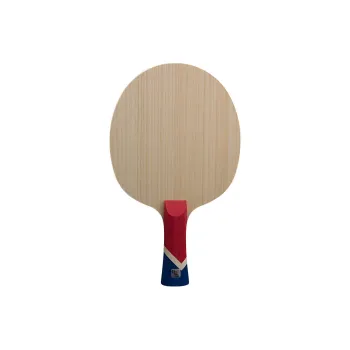 TIBHAR Ping Pong Paddles Blades All Wood With Carbon Fiber German Imported Aggressive Base Model Red Blue