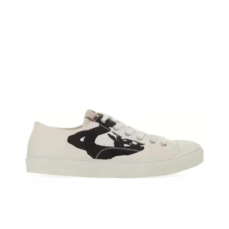 Vivienne Westwood Orb-print Canvas Sneakers-1