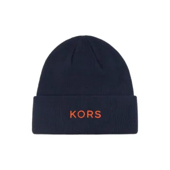 MICHAEL KORS Acrylic Beanies Men's Blue