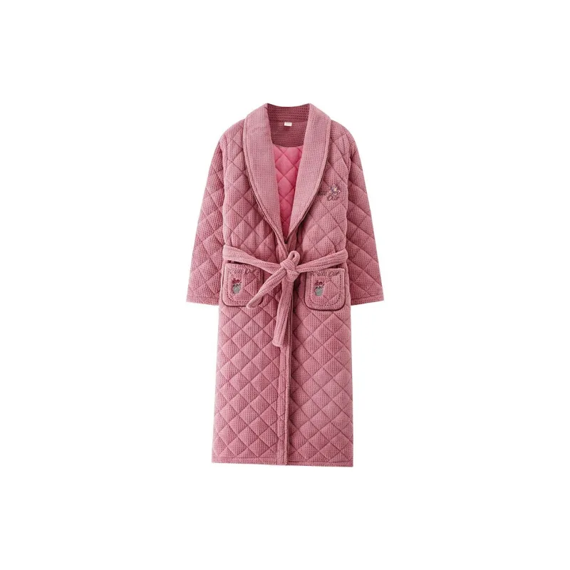 DanceBees Pajama Robe Women's Standard Color-0