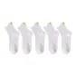5 Pack (White)-Crew-MZ135