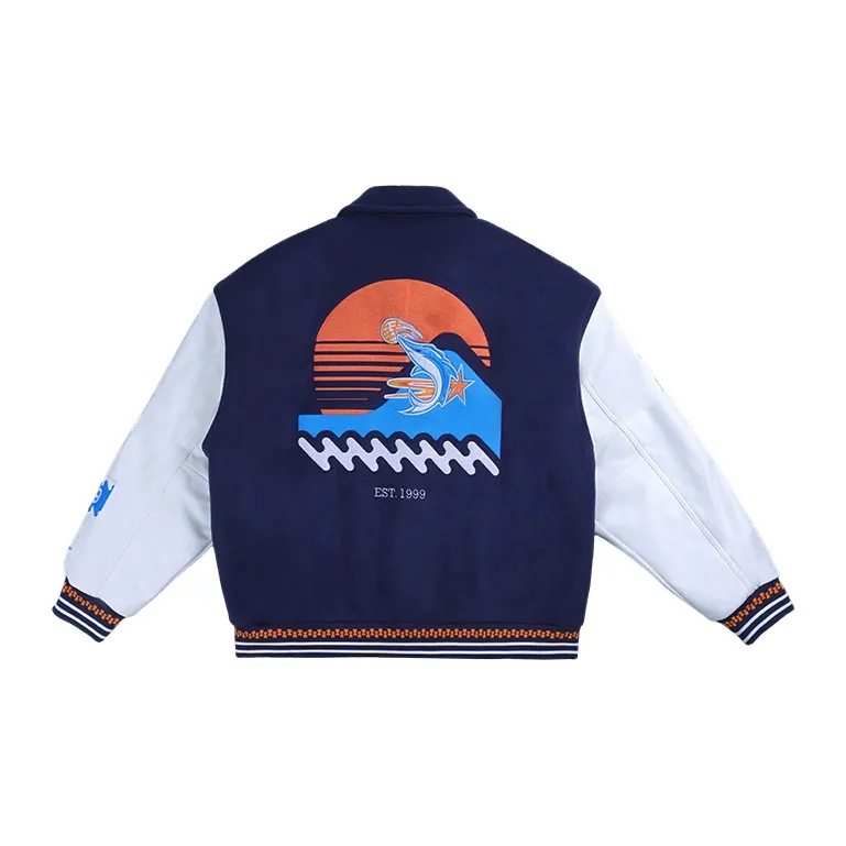 LiNing CBA Collection Professional Basketball Collection Jackets Coats 24 25 Season Fujian Team Unisex Dark Ship Blue-1