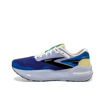 Damon Brown x Brooks Ghost Ma Cushioning Breathable Low Top Casual Running Shoes Women's Blue Black