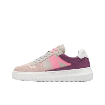 CALVIN KLEIN Low Top Skateboard Shoes Women's Pink