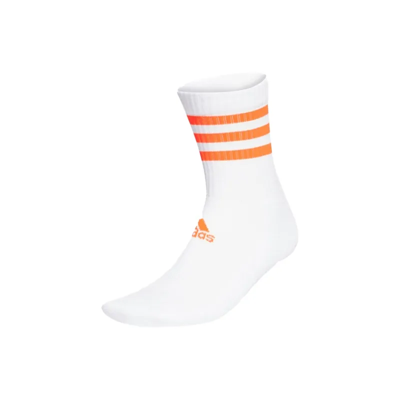 Adidas Mid-Calf Socks Unisex 1 Pack White/Orange-0
