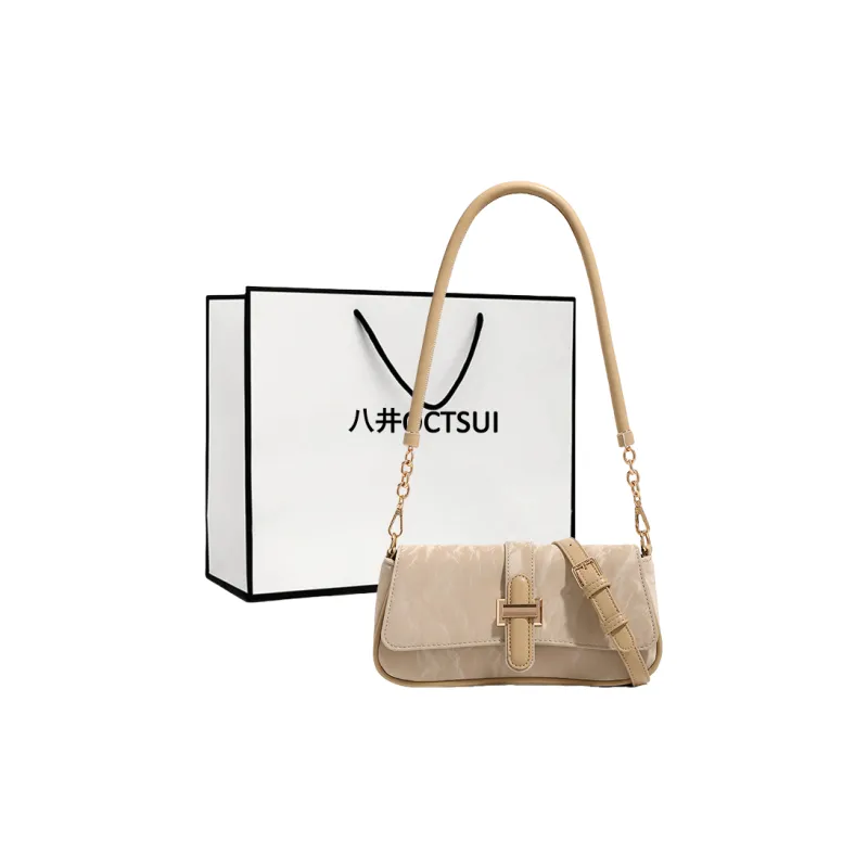 OCTSUI Artificial Leather Crossbody Shoulder Bag Women's Mint Green/Khaki-4