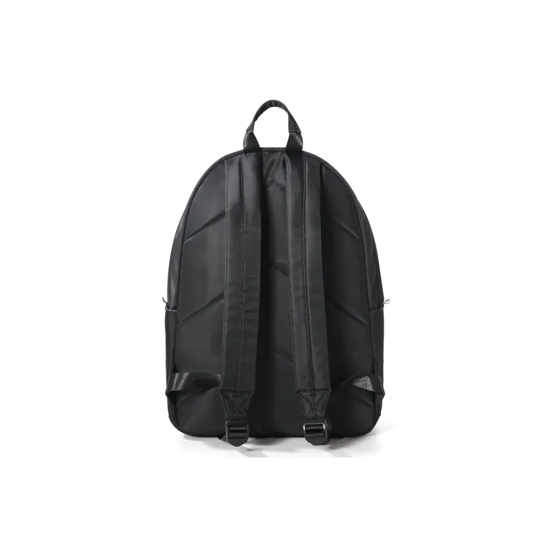 Kawasaki Fabric Backpack Laptop Bag Regular Unisex Black/White-4