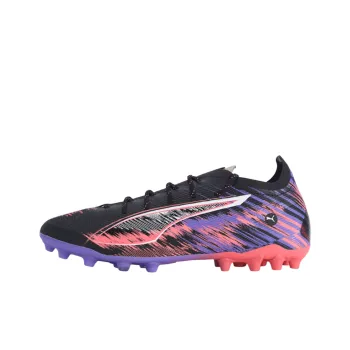 PUMA Ultra 5 Anti-Slip Wear-Resistant Soccer Shoes Men's Black Purple