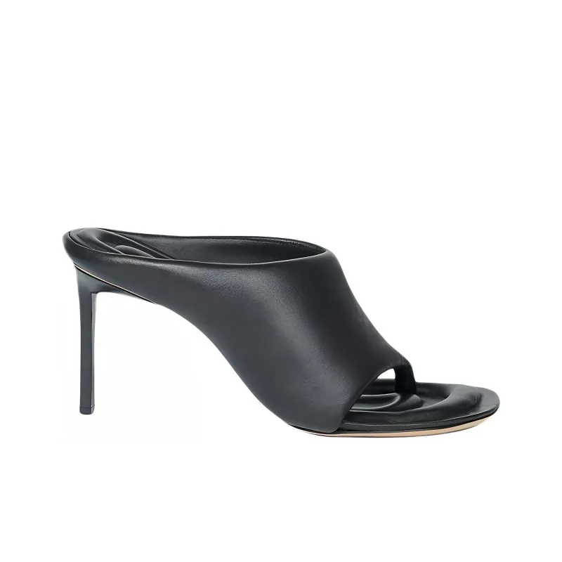 Jacquemus Flip Flops Women's Black-1