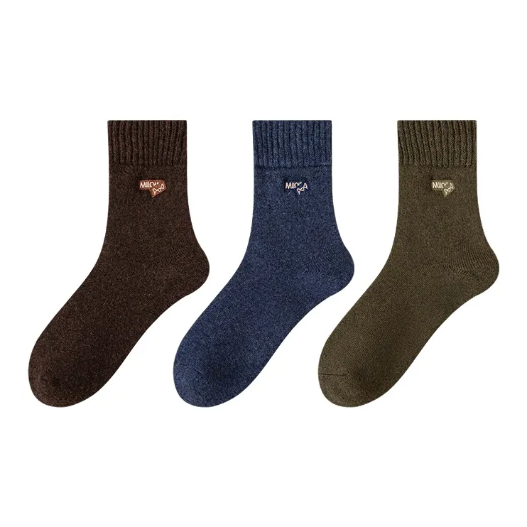 MIIOW Mid Calf Socks Unisex 3 Pack-12