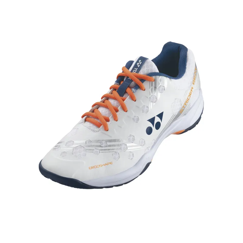 YONEX Power Cushion Anti Slip Wear Resistant Low Top Badminton Shoes Unisex White-2