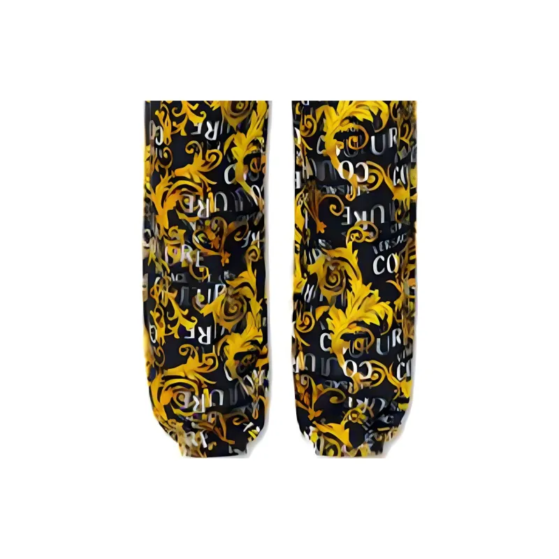 VERSACE JEANS COUTURE SS23 Knitted Sweatpants Women's Black-1