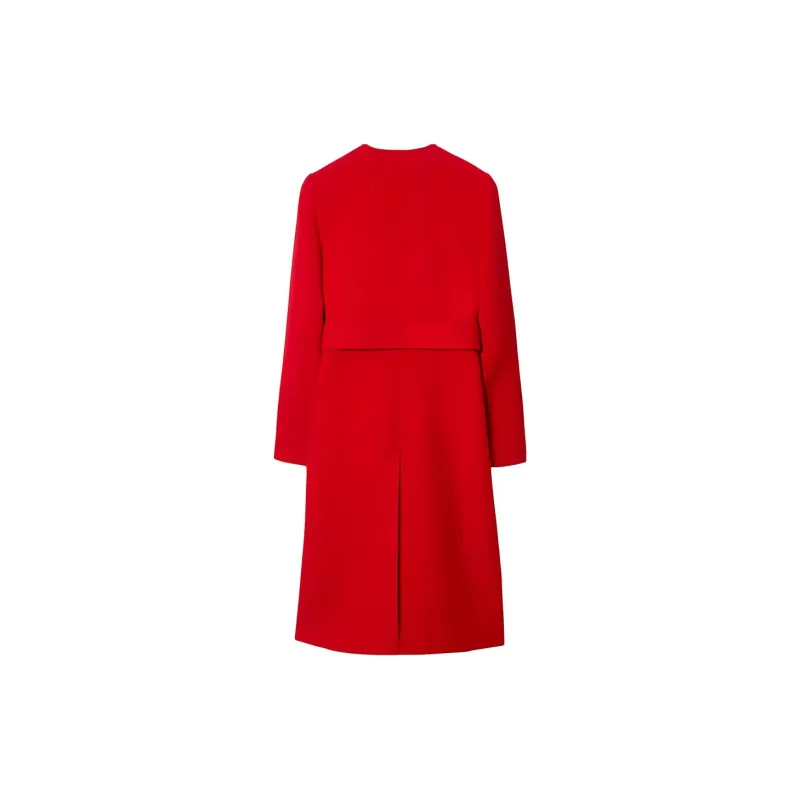 Burberry Coats Women's Red-1