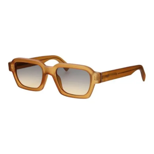 Retrosuperfuture Acetate Acetate Irregular Shape logo-debossed sunglasses Women's Yellow