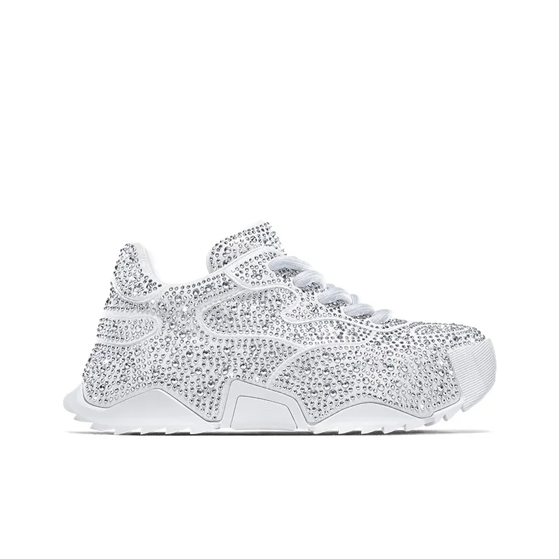 SALAXI Cushioning Height Increase Low Top Chunky Sneakers Unisex-13