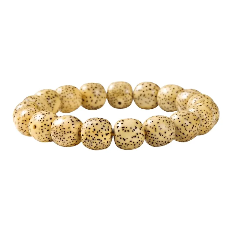 GUMUJIANG Star Moon Bodhi Seeds Beaded Bracelet Smooth Sailing Unisex-0