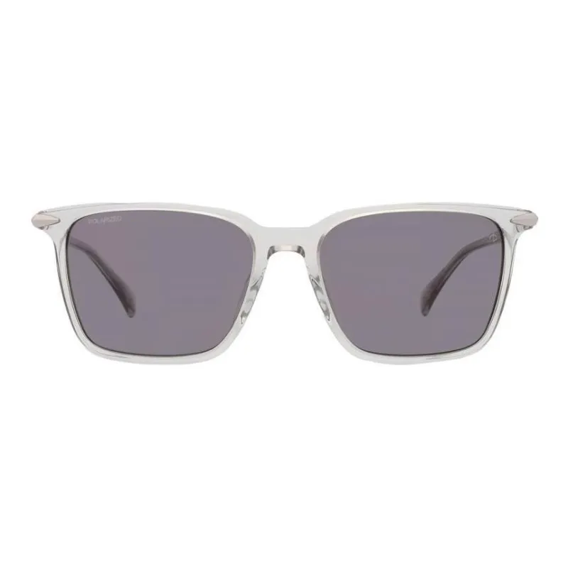 RAG&BONE Plastic Metal Square Sunglasses Men's Gray-1
