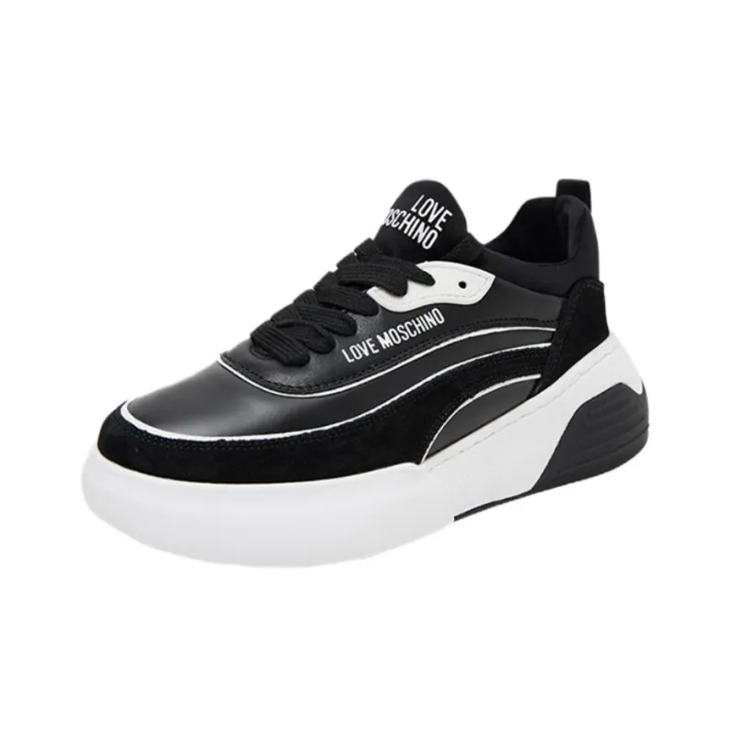 LOVE MOSCHINO Low Top Casual Shoes Women's Black-2