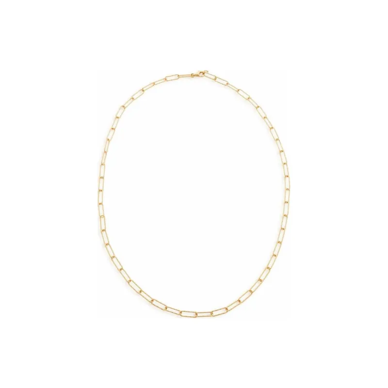 Monica Vinader Alta textured Chain Necklace-0