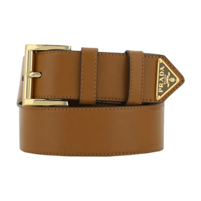 PRADA Leather Belts Women's Brown -1